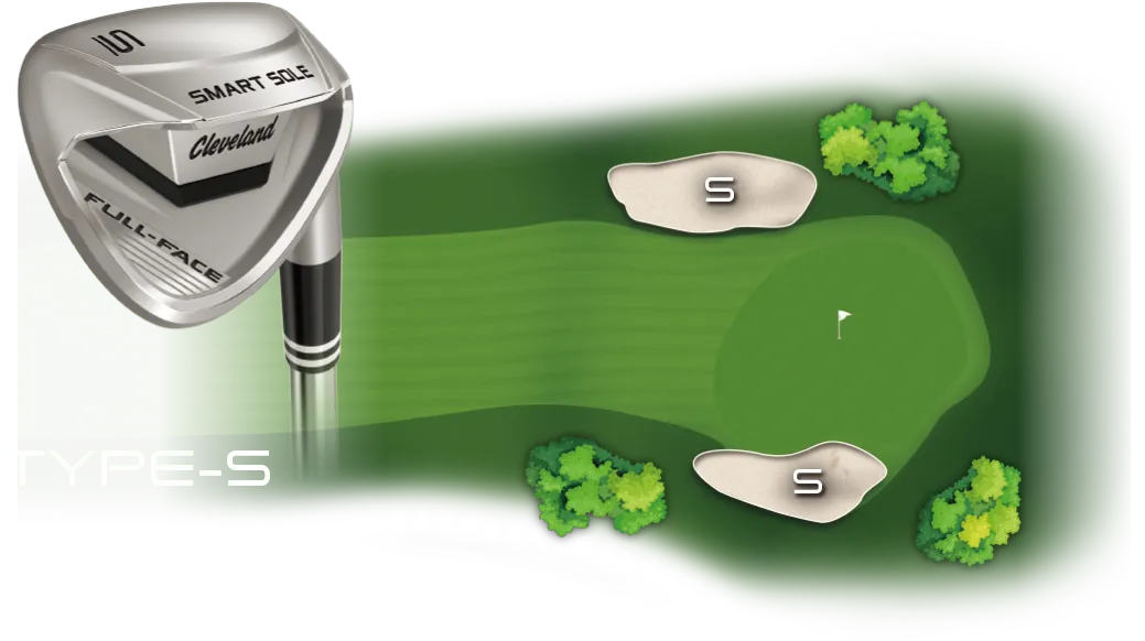 SMART SOLE FULL-FACE スマートソール フルフェイス | Cleveland Golf