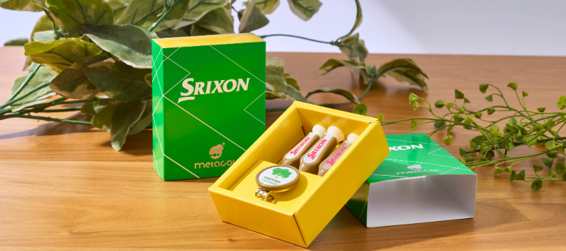 SRIXON×metacolゴルフギフト 限定販売のお知らせ（ダンロップクラブ