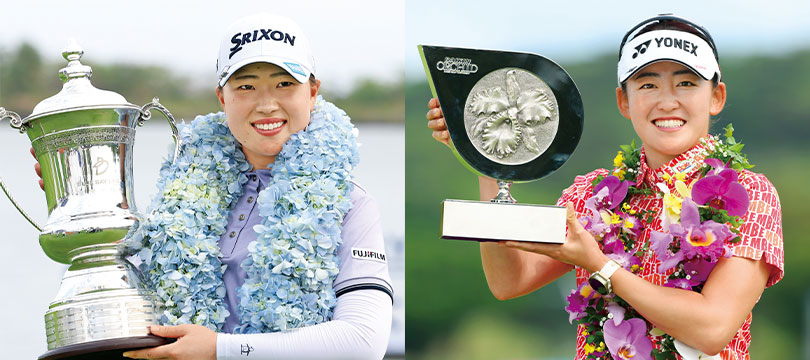 TEAMスリクソン、圧勝で日米女子ツアーをダブル制覇！ ～ 竹田 麗央が
