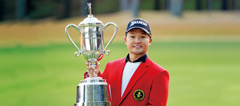 香妻 陣一朗、プロ8年目で悲願のツアー初優勝！ ～『スリクソン ZX 