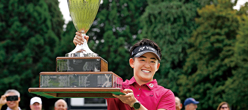 岩井 明愛、念願の米国女子ツアー初優勝！ ～3位入賞の妹・千怜とともに『スリクソン Z-STARシリーズ』がサポート～