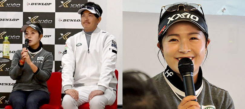 《青木 瀬令奈プロが大西 翔太コーチと都内数ヵ所をキャラバン》『ゼクシオ 14 シリーズ』発売記念イベントレポート