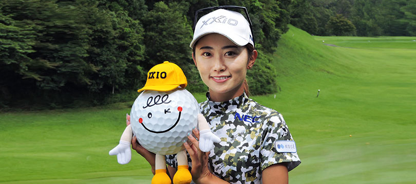 《 ゼクシオアンバサダー通信 》いい感触でプレーできた前半戦。この夏は、強い気持ちで優勝をめざす ～ 安田 祐香 ～