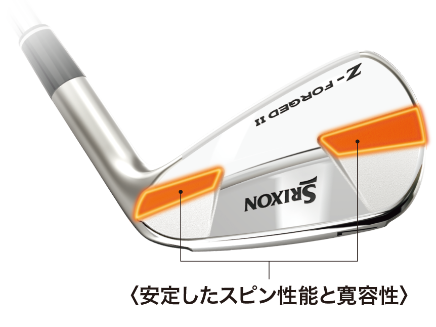 スリクソン Z-FORGED II アイアン | アイアン | 製品情報 | DUNLOP GOLFING WORLD