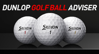 お客様に最適なゴルフボールをどうぞ！<br>DUNLOP GOLF BALL ADVISER