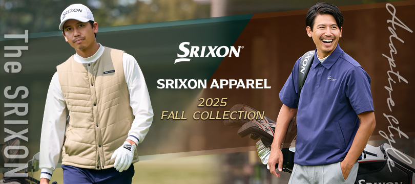 ゴルフウエア SRIXON アパレル 2025 FALL COLLECTION