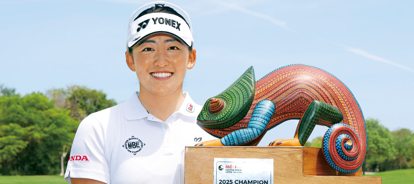 岩井 千怜、逆転＆独走で米女子ゴルフツアー初優勝！ ～『スリクソン Z-STARシリーズ』が勝利をサポート～