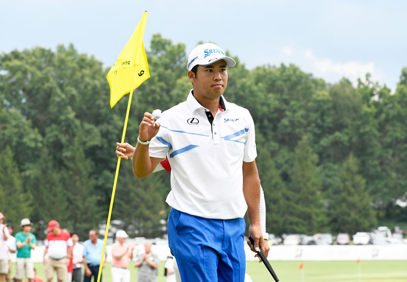 Srixon 松山英樹 スペシャルwebサイト 圧巻の逆転劇 日本人最多記録を更新するpgaツアー5勝目 世界ゴルフ選手権シリーズ2勝目 Wgcブリヂストン招待優勝 最新情報 Dunlop Golfing World