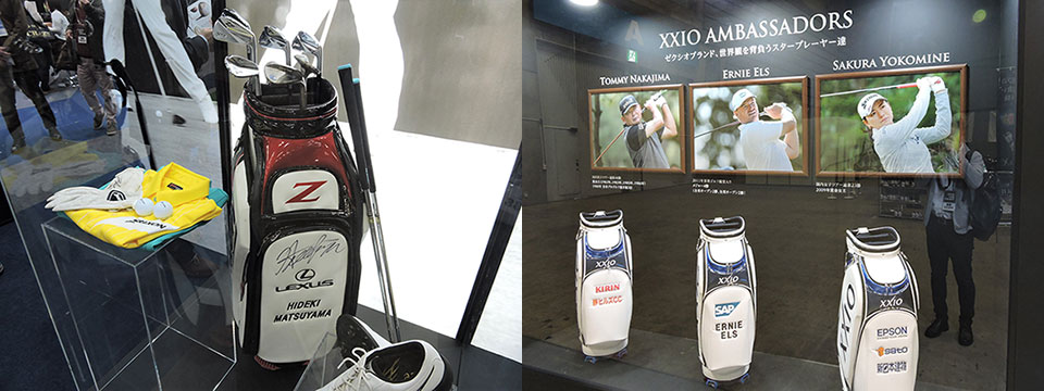 XXIO 中嶋常幸プロサイン入りキャディバッグ ゼクシオ テン」の