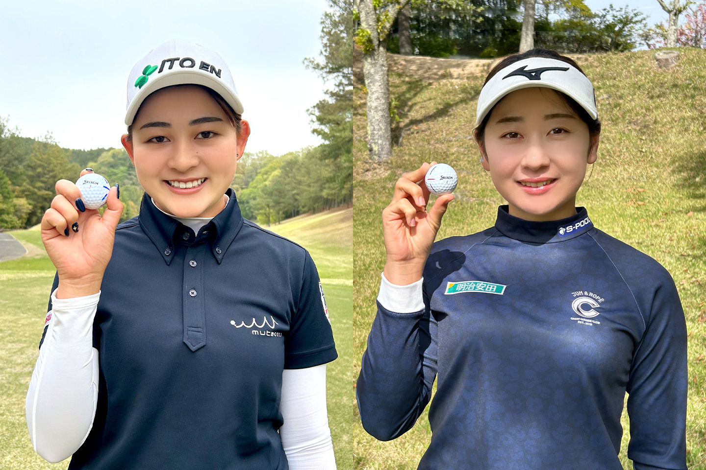 《 2024年度JLPGAプロテスト合格　ダンロップ契約ルーキー紹介 VOL.3 》神谷 桃歌 ＆ 西澤 歩未