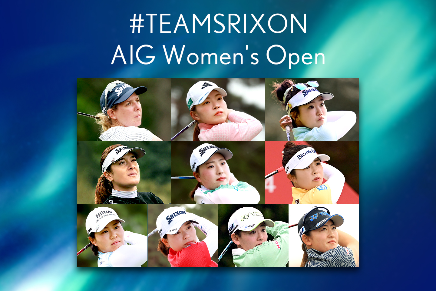 今季最後のメジャー女王の座をめざし、GO！ TEAMスリクソン・レディス！　～「AIG全英女子オープンゴルフ選手権」、7月31日開幕！～