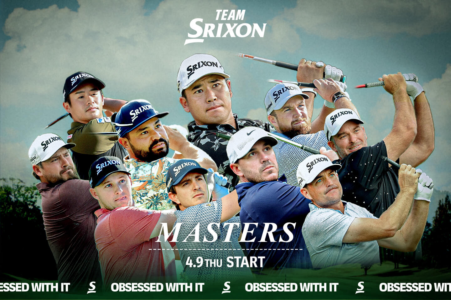 〝ゴルフの祭典〟マスターズ、4月9日開幕。 GO！ TEAMスリクソン！！