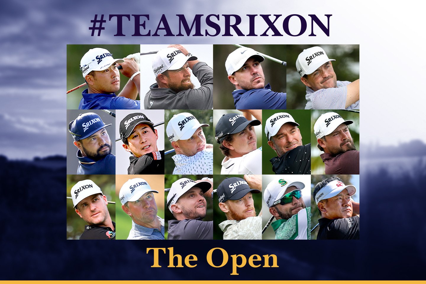 TEAMスリクソンの精鋭16名、今季最後のメジャータイトルに挑む！～「第153回全英オープンゴルフ選手権」、7月17日開幕！～