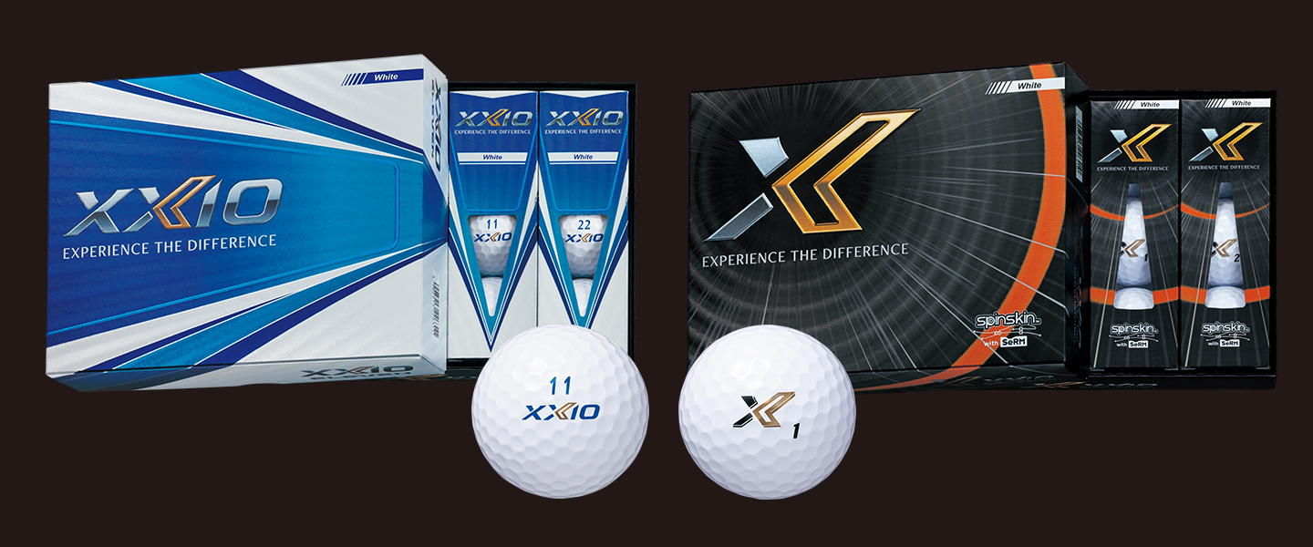 誕生！ XXIO ELEVEN ＆ XXIO X-eks-》性質の異なる2つのボールで、より