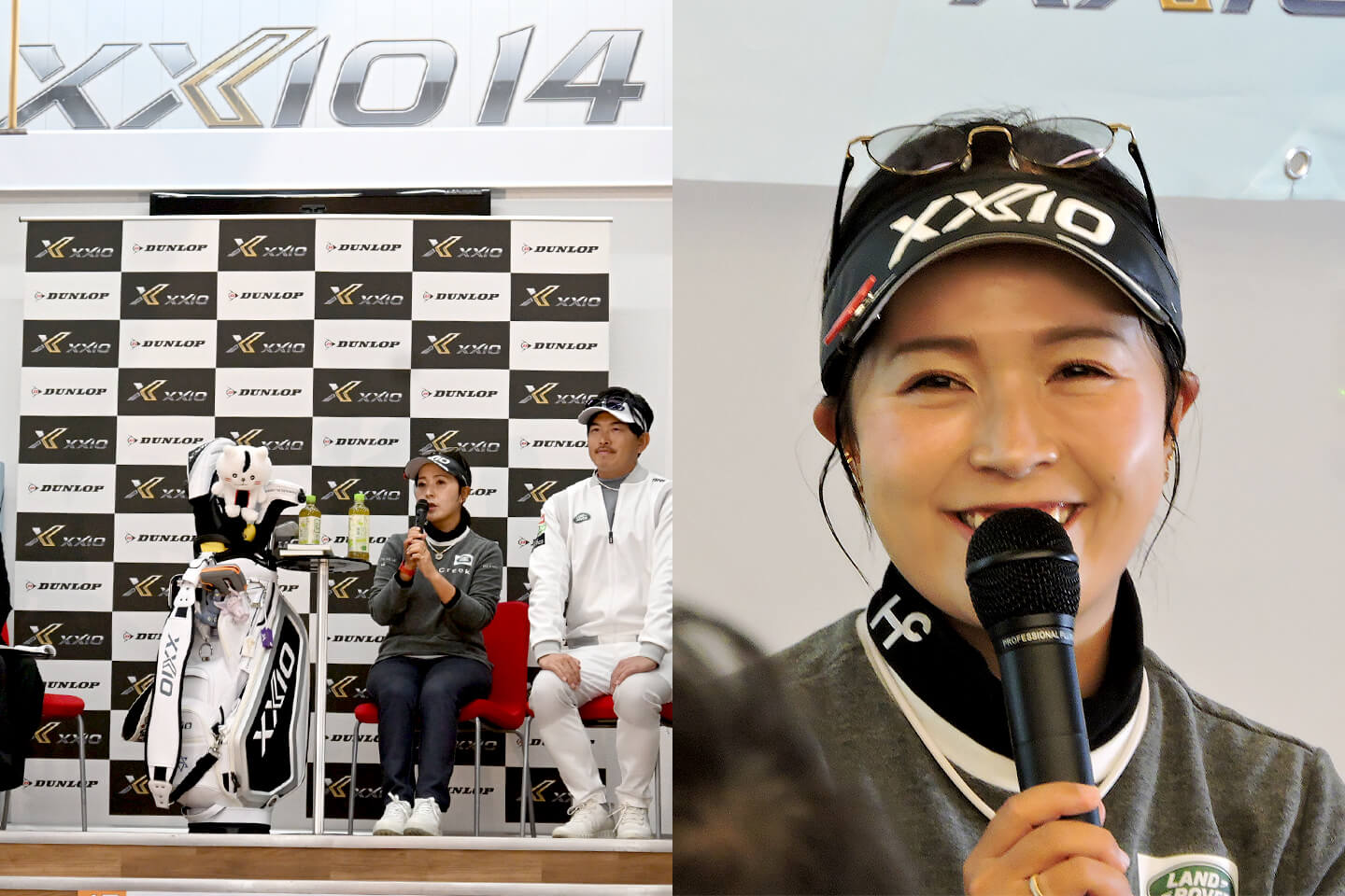 《青木 瀬令奈プロが大西 翔太コーチと都内数ヵ所をキャラバン》『ゼクシオ 14 シリーズ』発売記念イベントレポート