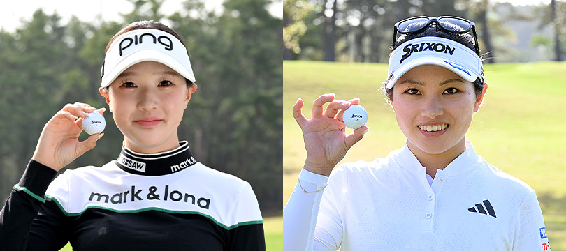 《2025年度JLPGAプロテスト合格　ダンロップ契約ルーキー紹介 VOL.2》松原 柊亜 ＆ 吉﨑 マーナ