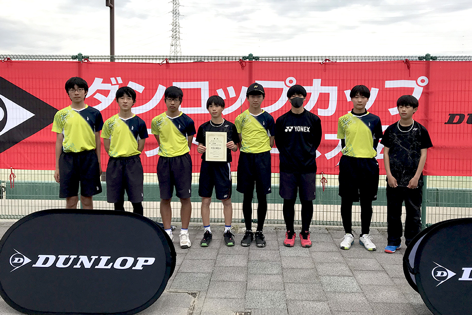 男子準優勝 湊山中学校（鳥取）