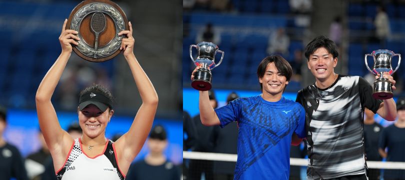 全日本テニス選手権」ダンロップ契約選手が全種目決勝に進出！ | 最新