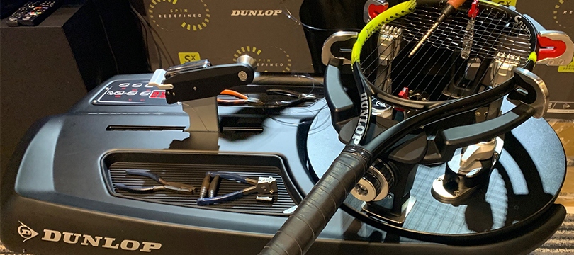 硬式テニスストリング事業開始～「TEAM DUNLOP STRINGING EXPERTS