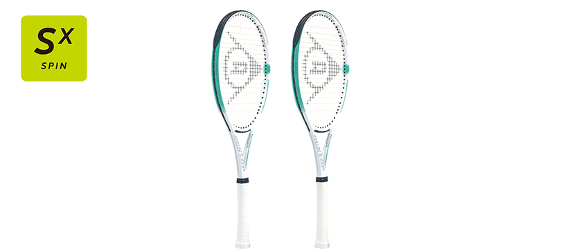 スピン系ラケット「SX」シリーズに新色「ティール」が登場 ～流行の