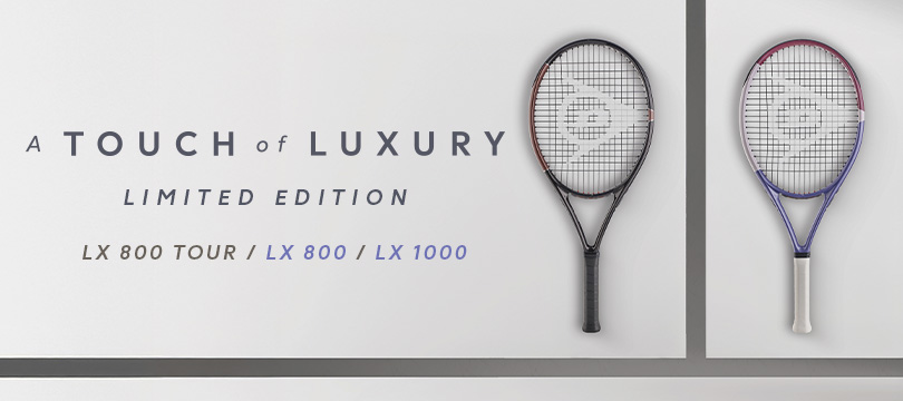 ダンロップテニスラケット「LX」シリーズ限定カラーと新機種「LX800