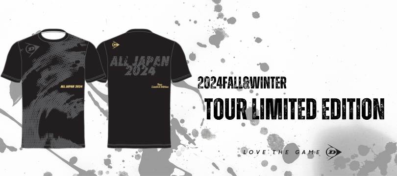 大会会場限定Tシャツ24年秋冬モデルのご紹介 | 最新情報 | DUNLOP TENNIS NAVI