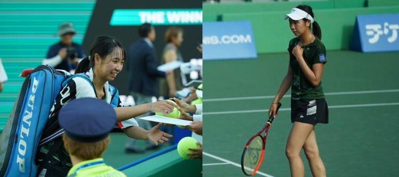 木下グループジャパンオープン（WTA250）」で伊藤あおい選手が