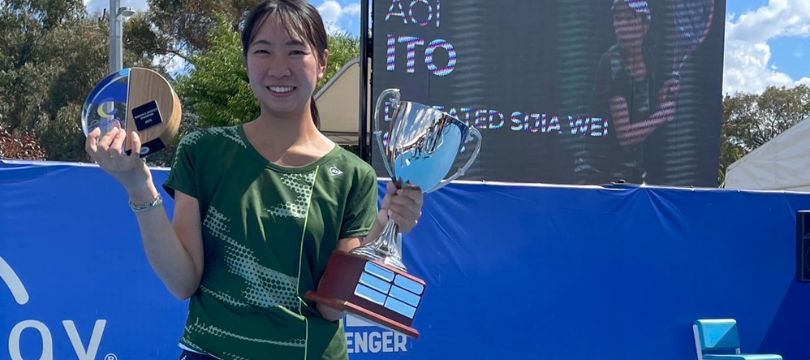 ダンロップ　テニスウェア上下セットアップ　伊藤あおい選手着用　上M下L Dunlop Tennis Japan_ダンロップテニス on X: 