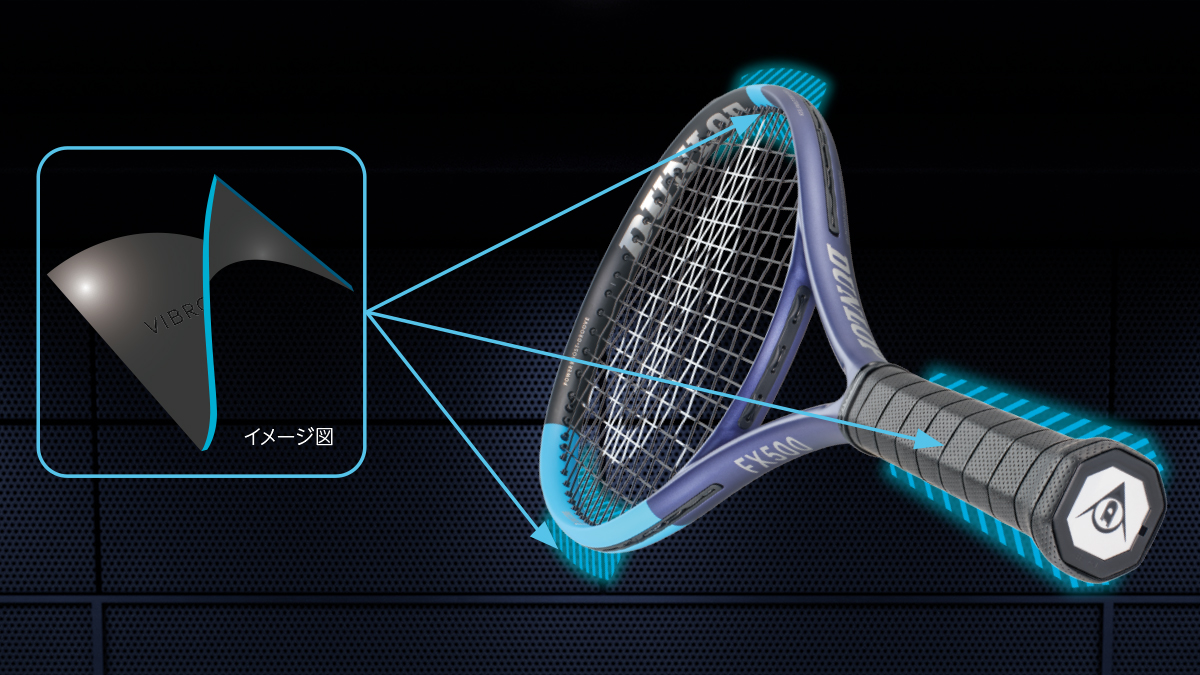 ダンロップ FX 500 ツアー | テニスラケット | 製品情報 | DUNLOP