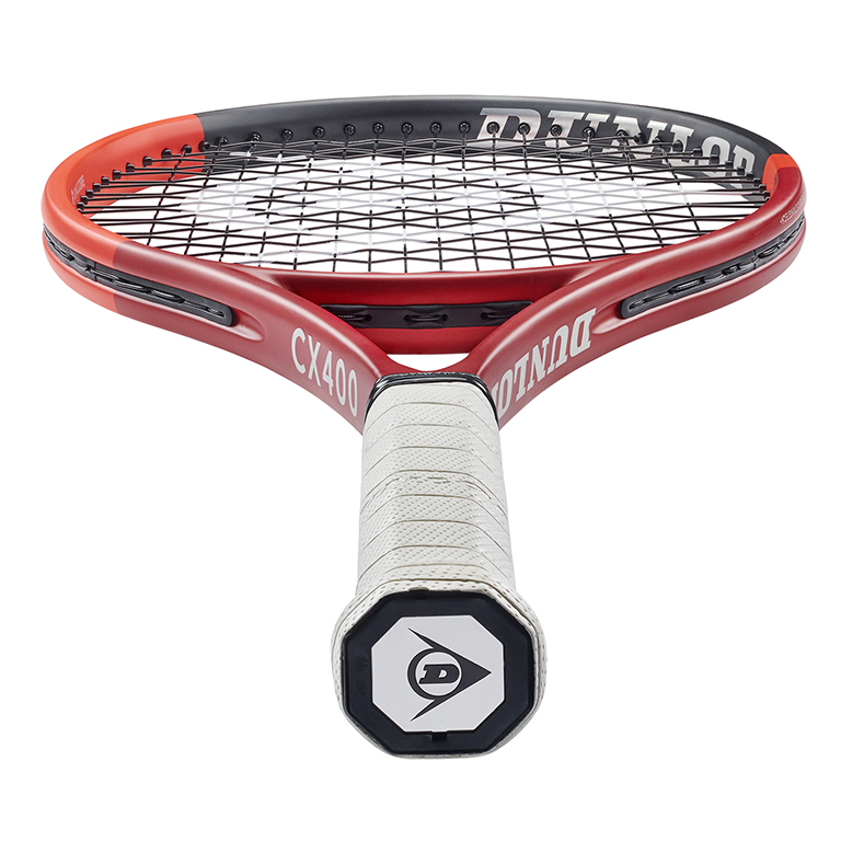 ガット42ｐ美品 CX400 人気の硬式テニスラケット 2023年 ダンロップ  赤