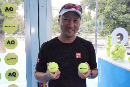 楽天オープンで 自分だけのテニスボール 楽天マイボール をgetしよう 最新情報 Dunlop Tennis Navi