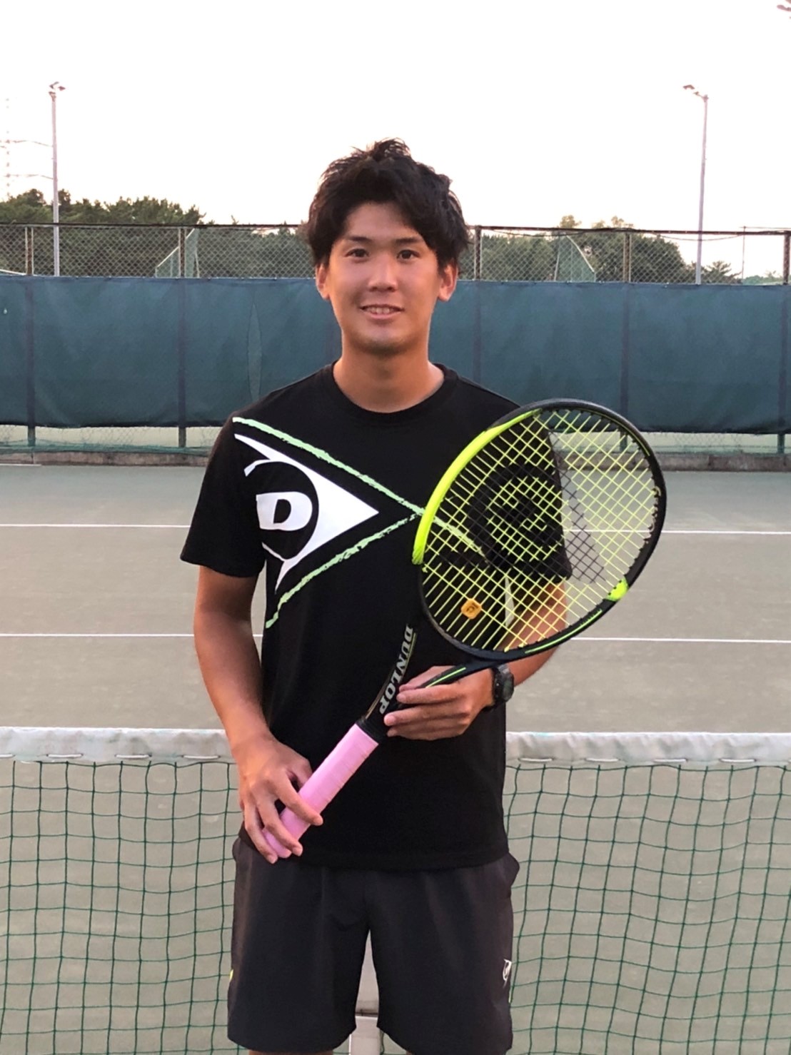 川橋勇太選手とダンロップテニス用品使用契約を締結 Sx300 エクスプロッシブ スピン使用 最新情報 Dunlop Tennis Navi