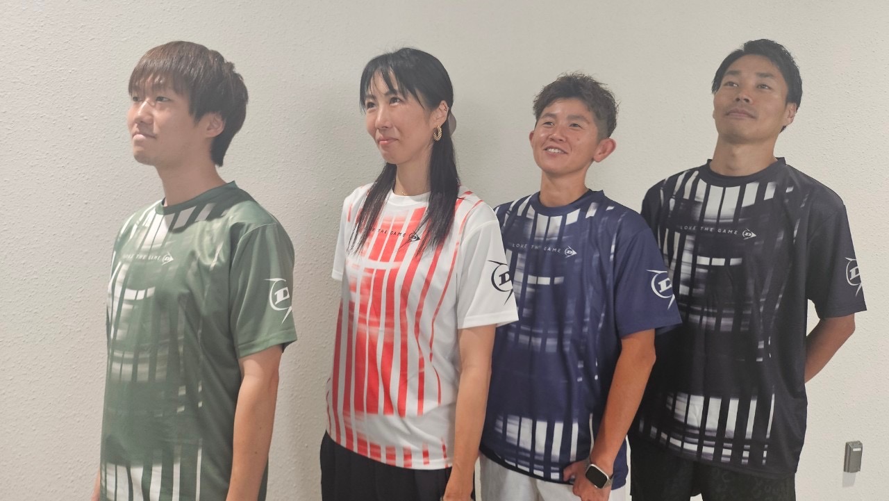 大会会場限定Tシャツ24年秋冬モデルのご紹介 | 最新情報 | DUNLOP