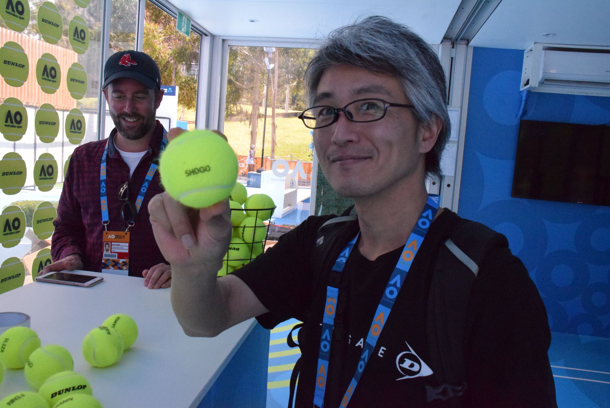 楽天オープンで 自分だけのテニスボール 楽天マイボール をgetしよう 最新情報 Dunlop Tennis Navi