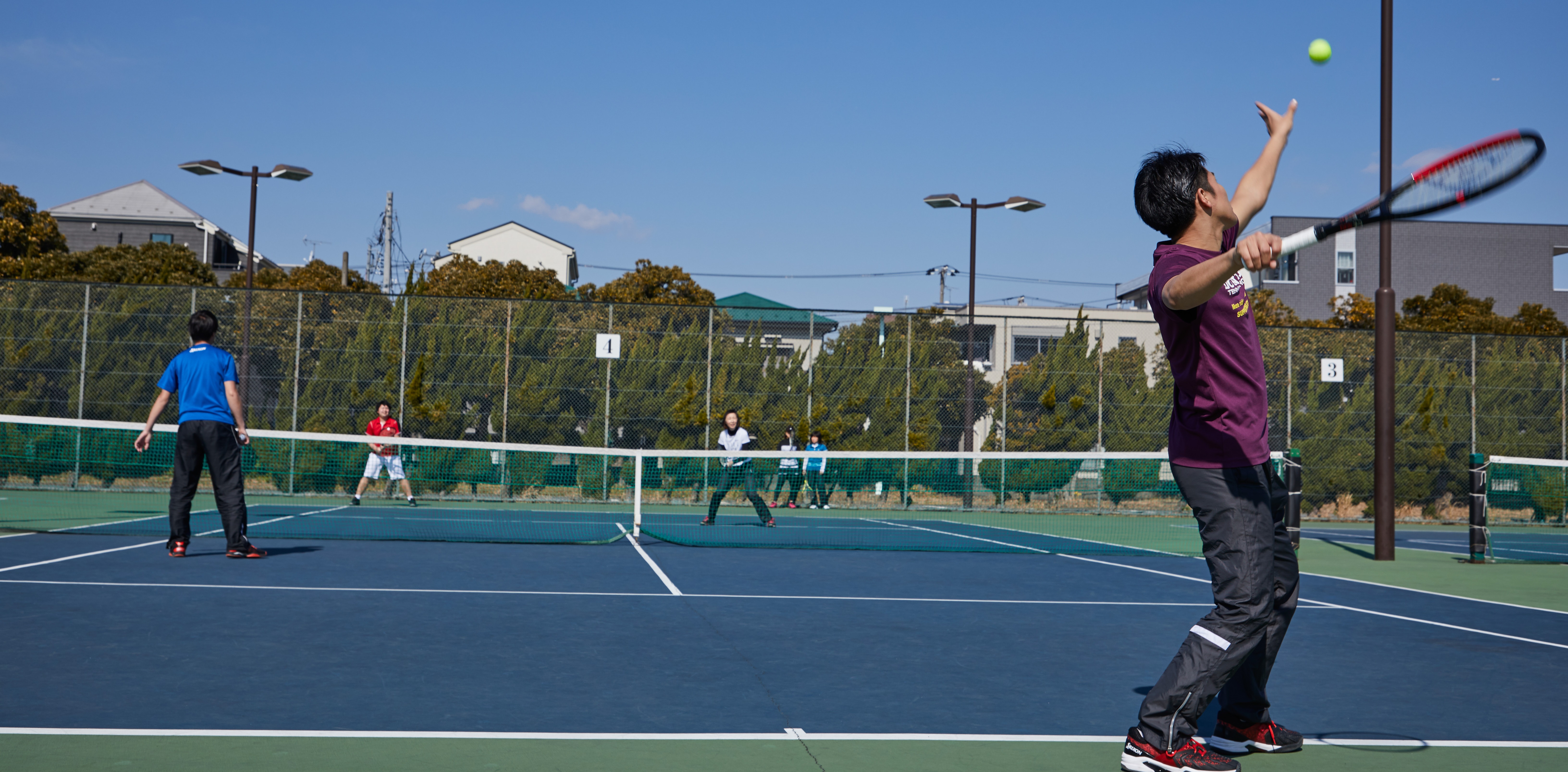 Tennis S コラム D Style 第7回 テニスとソフトテニスの違い について 最新情報 ダンロップテニススクール